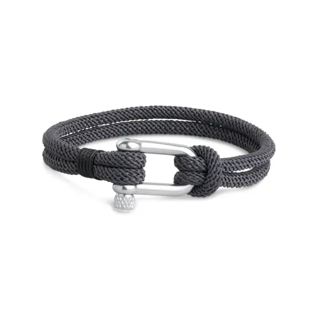 TIMI OF SWEDEN Adam armbånd reb sølv 20 cm