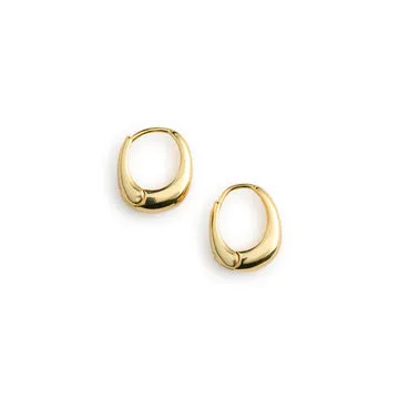 TIMI OF SWEDEN Hedvig Classic Wide hoops øreringe rustfrit stål