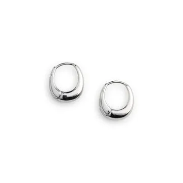 TIMI OF SWEDEN Hedvig Classic Wide hoops øreringe rustfrit stål