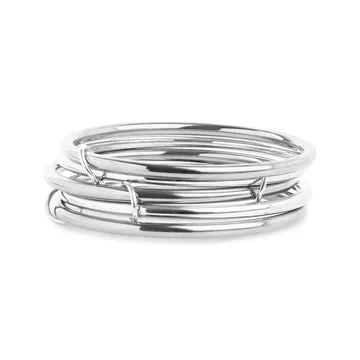 Timi of Sweden Rory stacked bangle armbånd 5 stk vandtæt