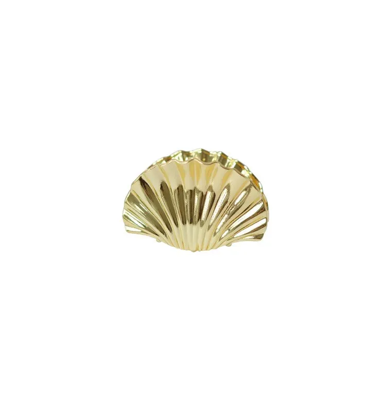 Wos WOS UP Shell hårklips mini guld