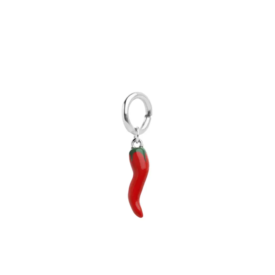 Timi of Sweden Eala Red Chili charm rustfrit stål rød vandtæt