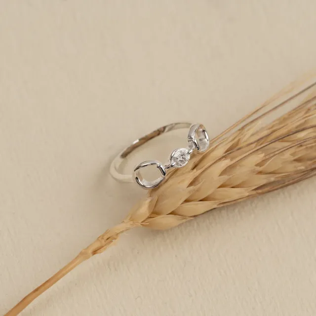 Sisi Copenhagen Sigge Crystal ring sølv zirkonia