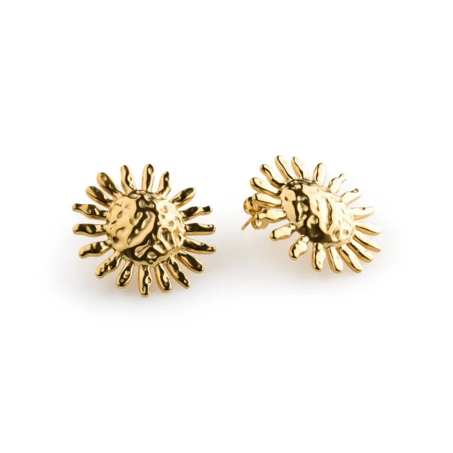 TIMI OF SWEDEN Estri Statement ørestikker guld 28 mm