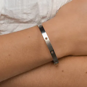 TIMI OF SWEDEN Leia Star armbånd guld waterproof