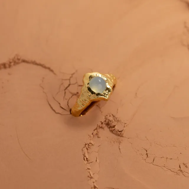 Sisi Copenhagen Gigi ring med månesten cabochon