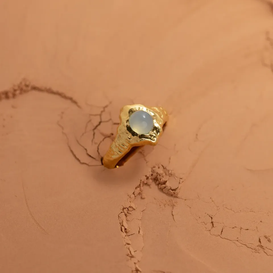 Sisi Copenhagen Gigi ring med månesten cabochon