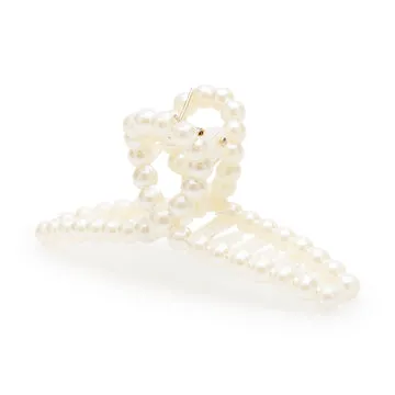 TIMI OF SWEDEN Evelyn sløjfe hårklemme perler 11 cm