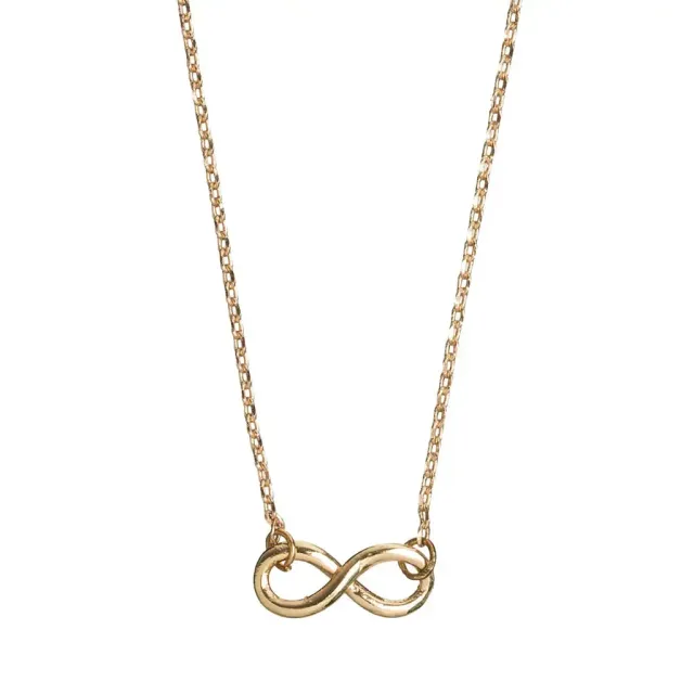 Timi of Sweden Infinity Necklace halskæde forgyldt evighedstegn