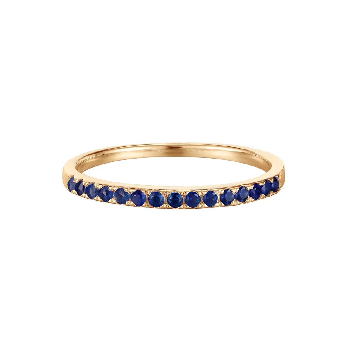 Bykjaergaard Fine ring 14 kt guld safir str. 52
