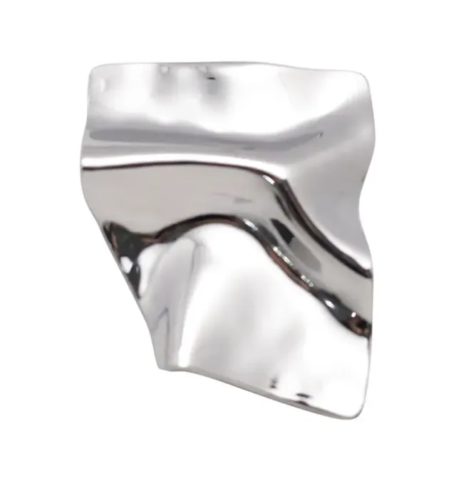 Wos Up Ebba broche sølv blank 5 cm