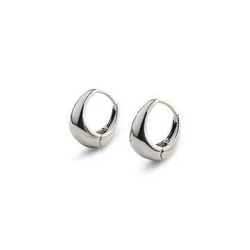 TIMI OF SWEDEN Hedvig Classic Wide hoops øreringe rustfrit stål