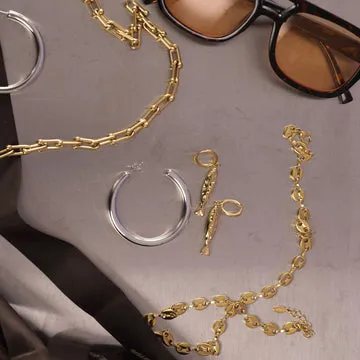 TIMI OF SWEDEN Stine hoop øreringe stål 40 mm vandtætte