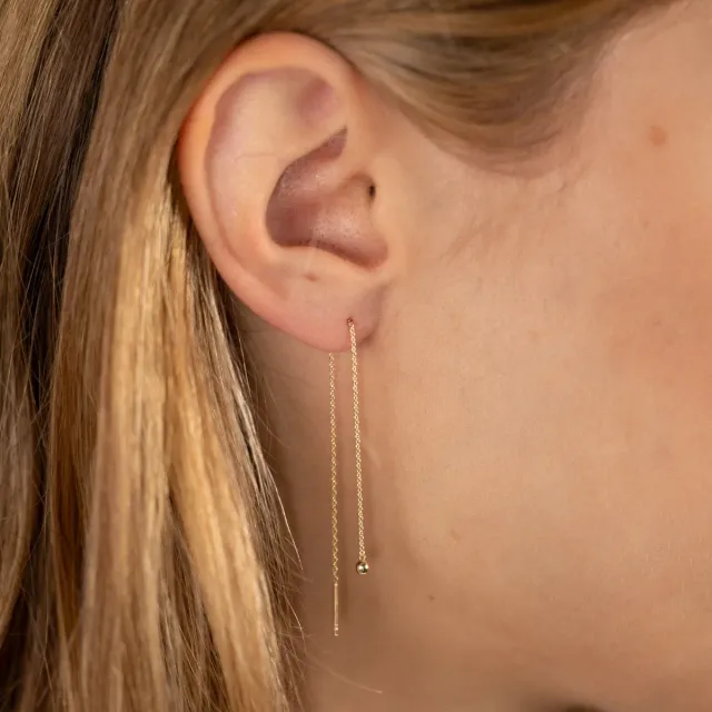 Sisi Copenhagen Beatrice drop øreringe i 9 karat guld
