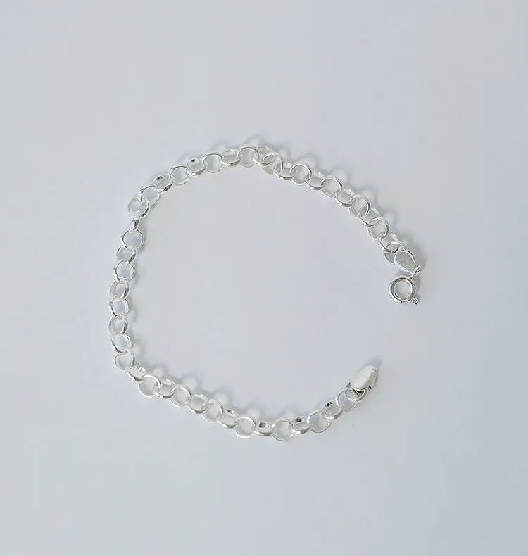 Wos River armbånd sølv 925 18,5 cm