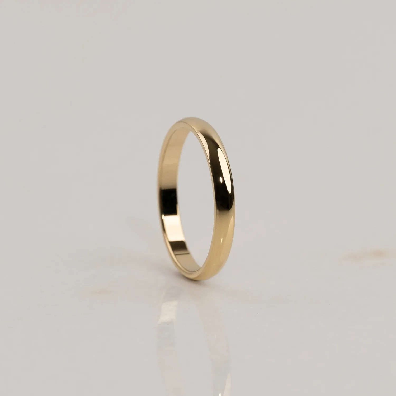Sisi Copenhagen Classic D-Profile vielsesring guld 14kt