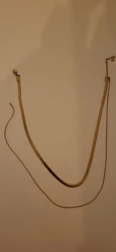 TIMI OF SWEDEN Ivy halskæde slange dobbelt 38+5cm