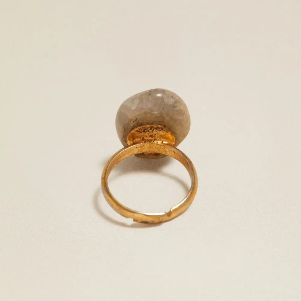 Orelia Vintage Agat ring semi-precious unik