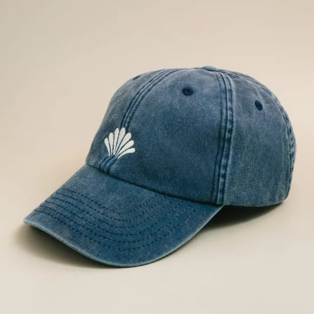 Orelia Shell Embroidered kasket washed denim