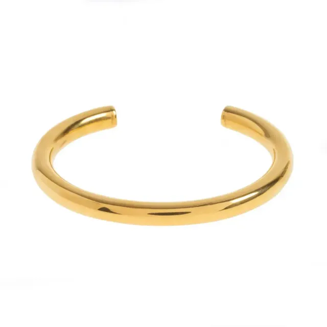 TIMI OF SWEDEN Maeve Statement bangle vandfast guld