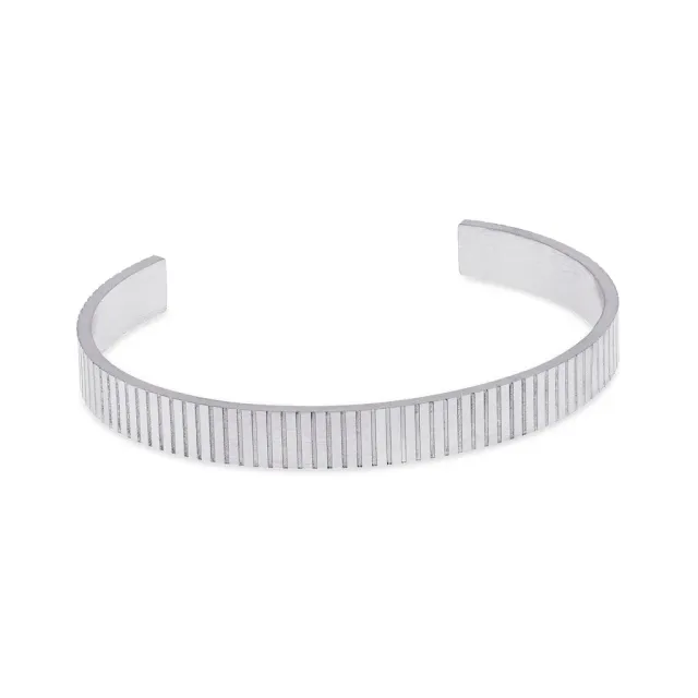 Timi of Sweden Tage armbånd bangle stål 65 mm ribbet