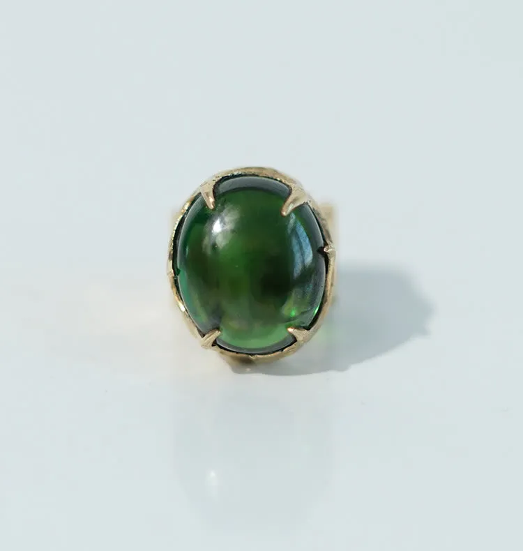 Wos Bedazzled Draco ring messing justerbar 17
