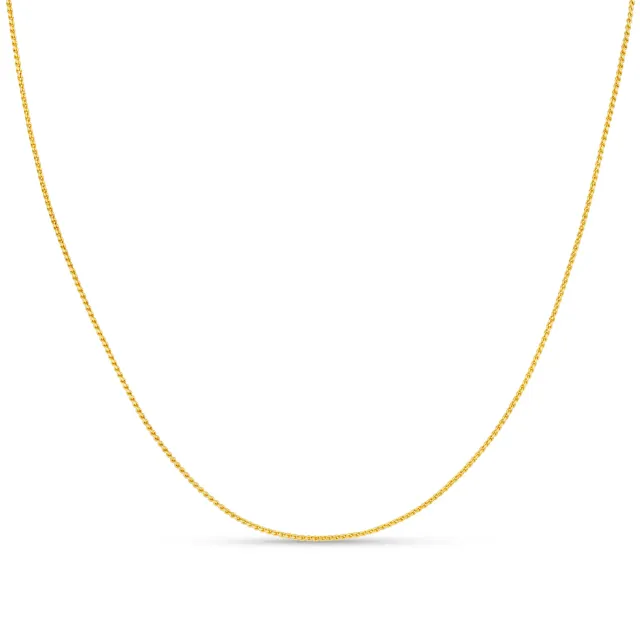 Orelia Simple Chain halskæde guld tynd