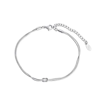 TIMI OF SWEDEN Mio Knot armbånd rustfrit stål vandtæt