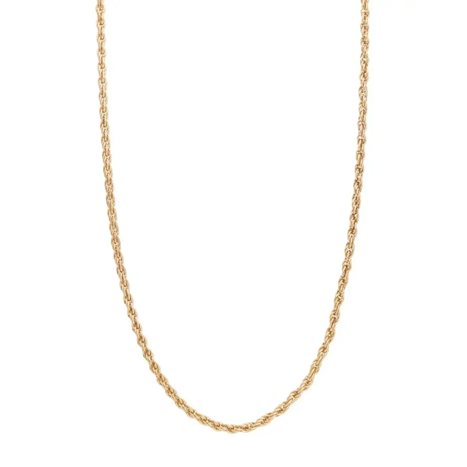 TIMI OF SWEDEN Twisted Chain halskæde guld 40cm