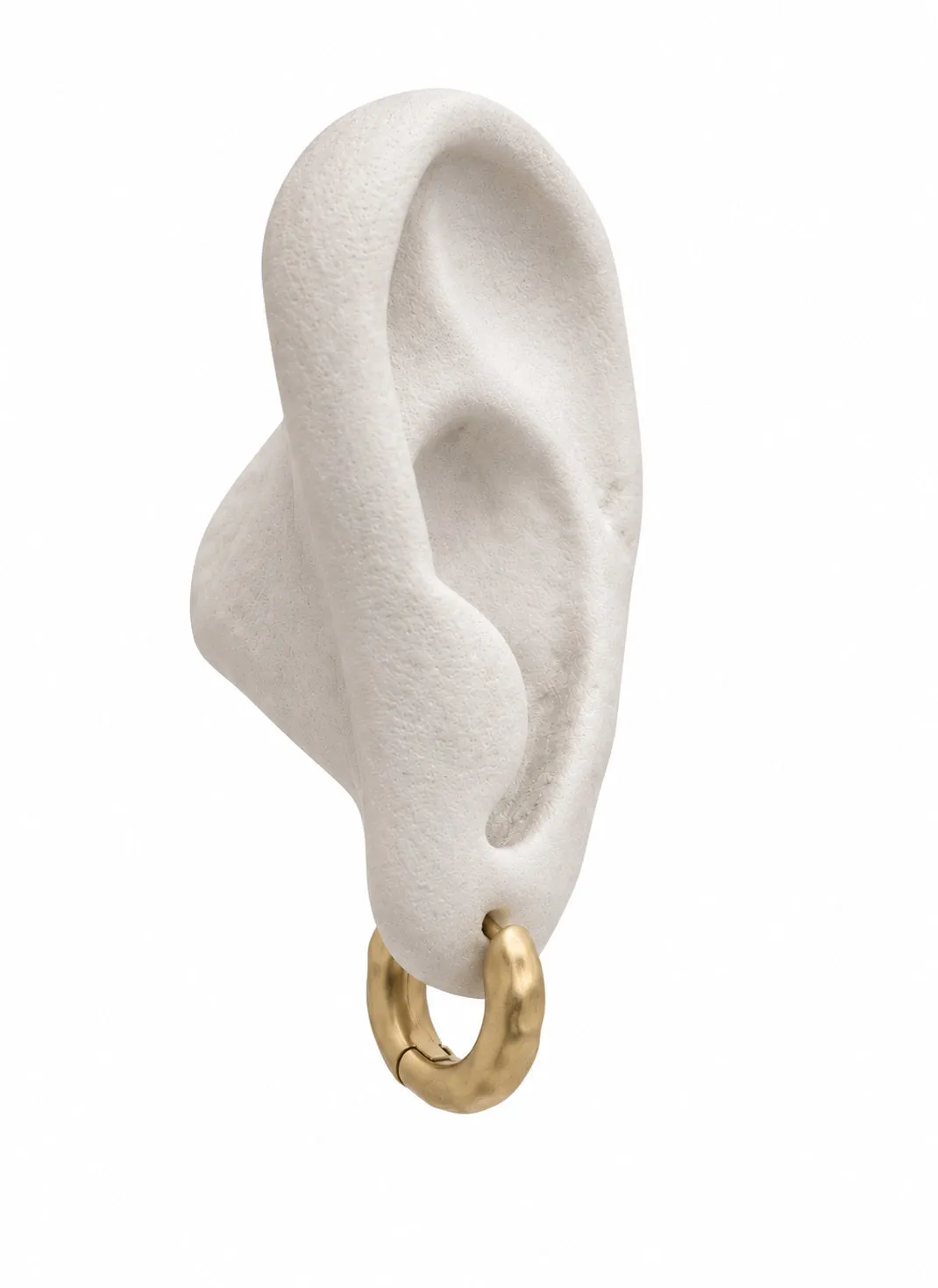 Wos WOS UP Gunvor Mini creoler guld 1,5 cm