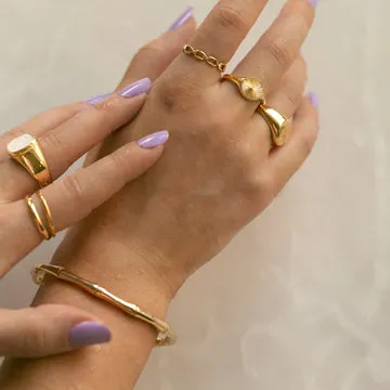 TIMI OF SWEDEN Tyra Bamboo bangle armbånd vandtæt