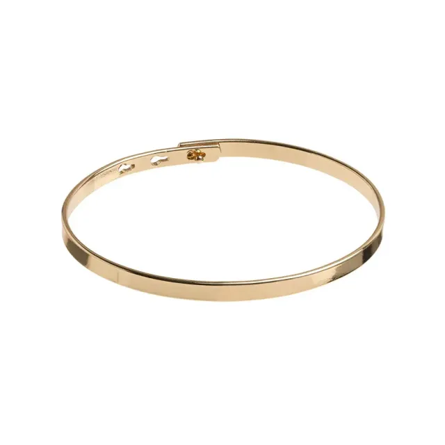 TIMI OF SWEDEN Essential Bangle armbånd sølv justerbar