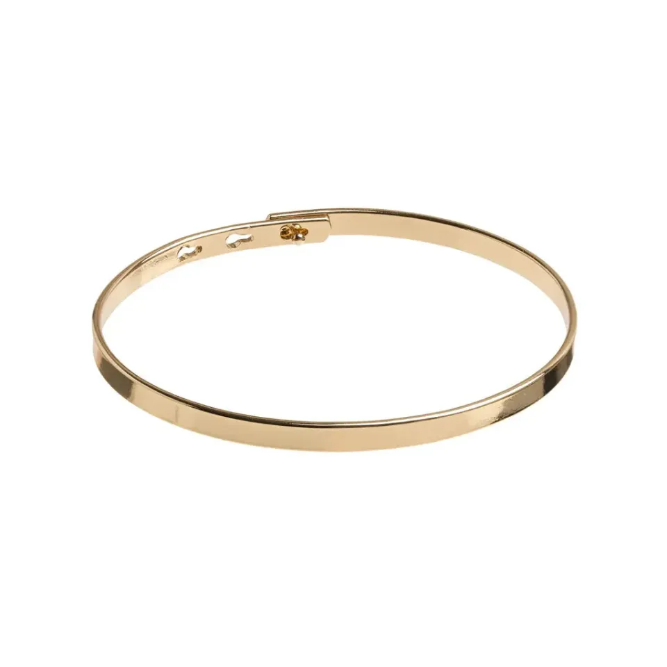 TIMI OF SWEDEN Essential Bangle armbånd sølv justerbar