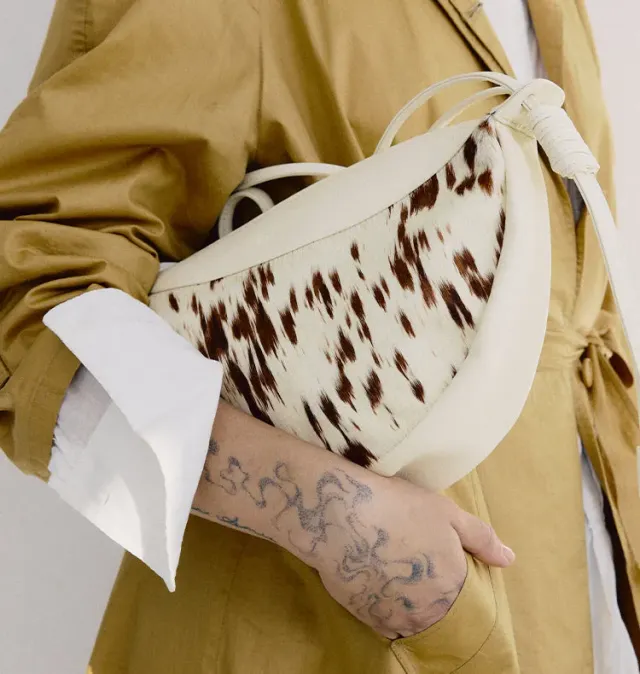 Wos Zoba taske creme kohud 32 cm