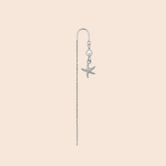 Lulo Jewelry Elvira String ørering sølv 925S elegant