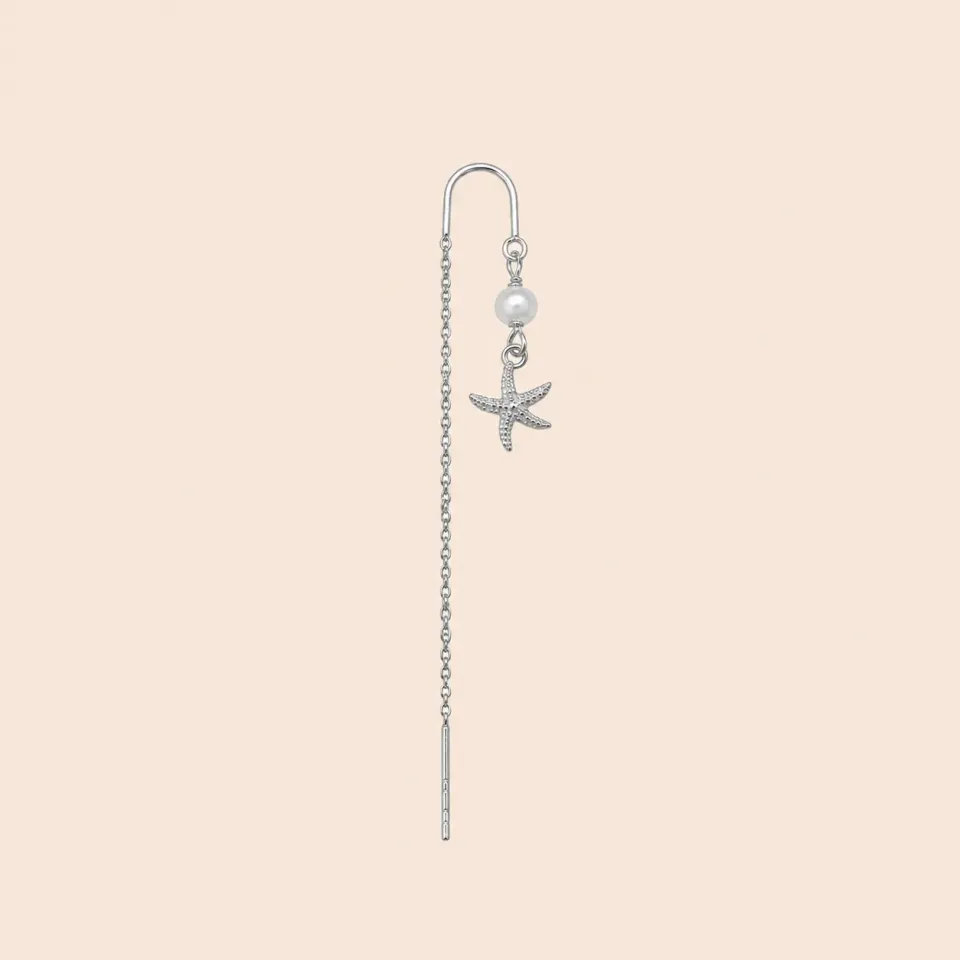 Lulo Jewelry Elvira String ørering sølv 925S elegant