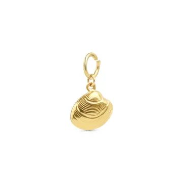 TIMI OF SWEDEN Nonna shell charm rustfrit stål 15 mm