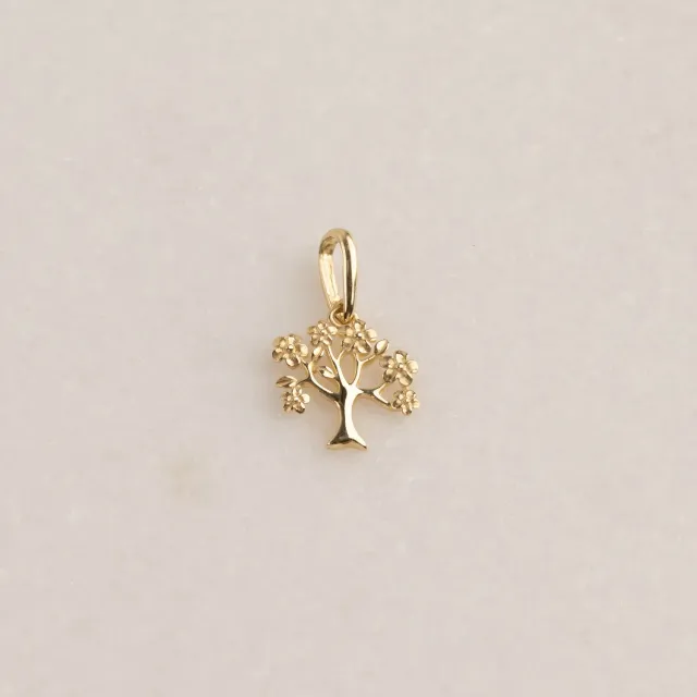 Sisi Copenhagen Tree of Life vedhæng guld livets træ