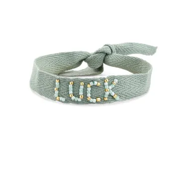 TIMI OF SWEDEN Elodie ribbon armbånd justerbart stof
