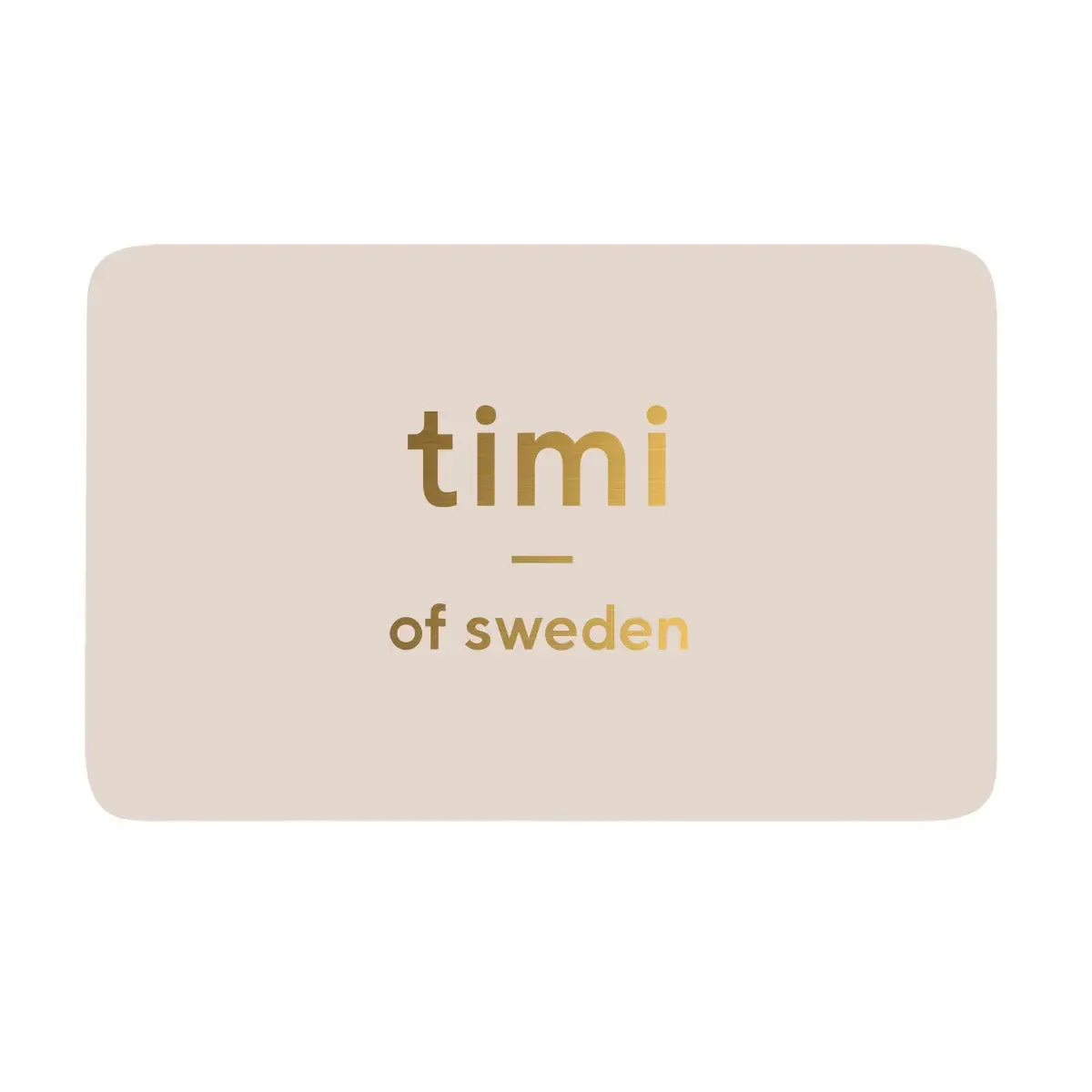 Timi of Sweden digitalt gavekort 500 kr til smykker