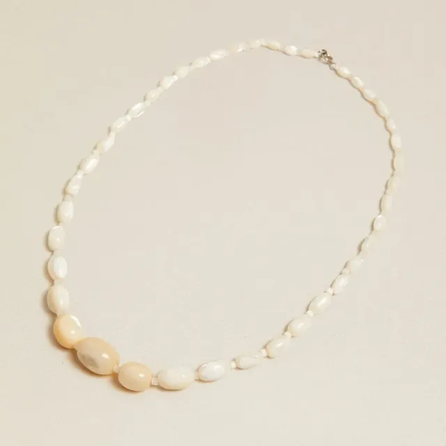 Orelia Vintage Mother Of Pearl halskæde perlemor