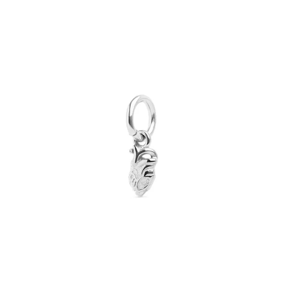 TIMI OF SWEDEN Zeo Anatomical Heart charm rustfrit stål