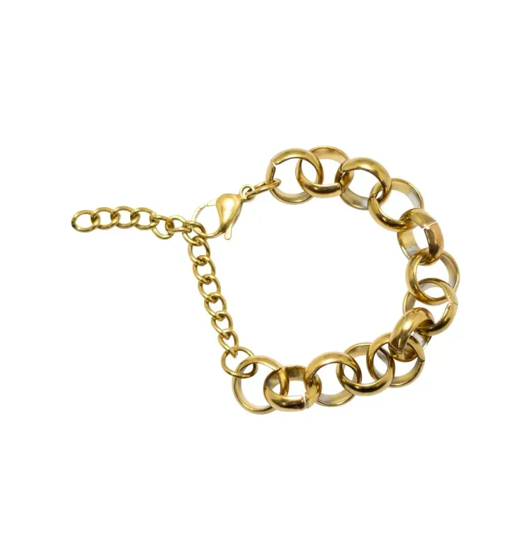 Wos WOS UP Noka armbånd guld 24 cm
