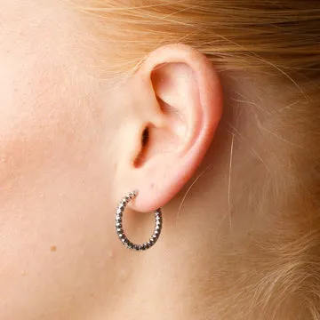 TIMI OF SWEDEN Torun hoop øreringe guld 20 mm