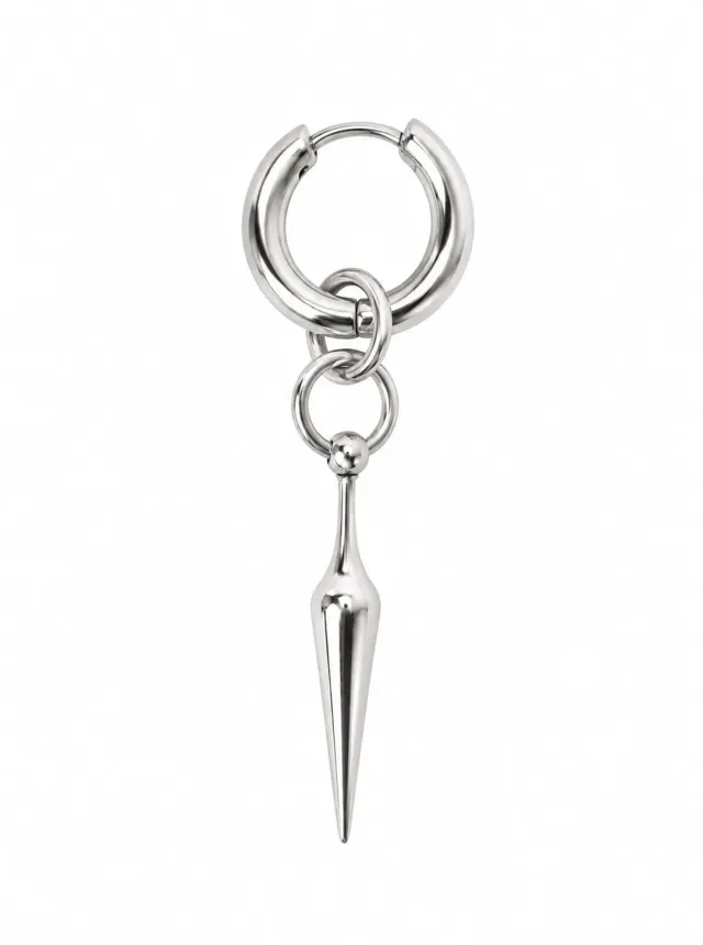 Wos Stella singleørering sølv 4,5 cm