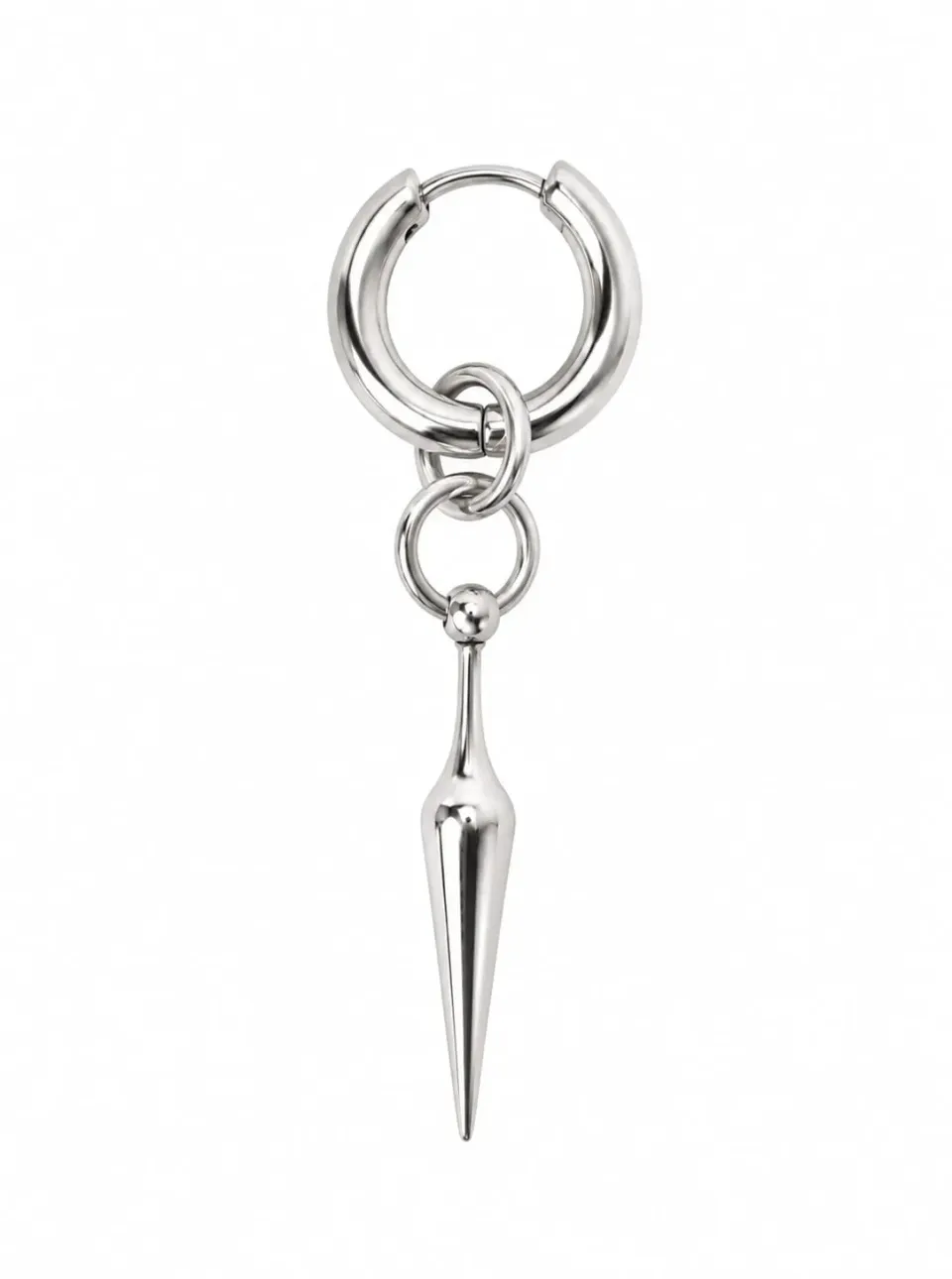 Wos Stella singleørering sølv 4,5 cm