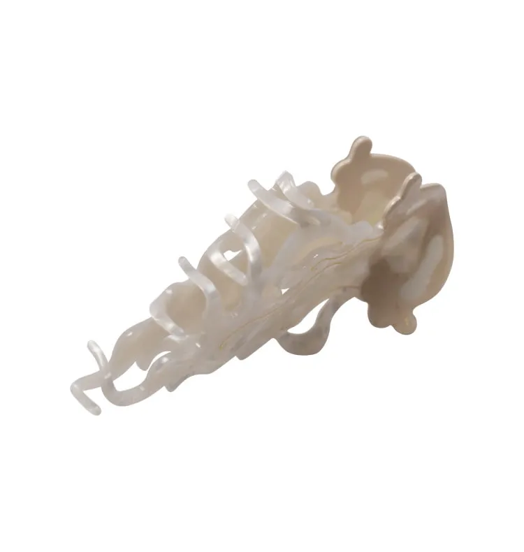 Wos Up Jellyfish hårspænde creme 12,8 cm