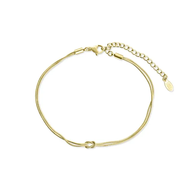 TIMI OF SWEDEN Mio Knot armbånd rustfrit stål vandtæt