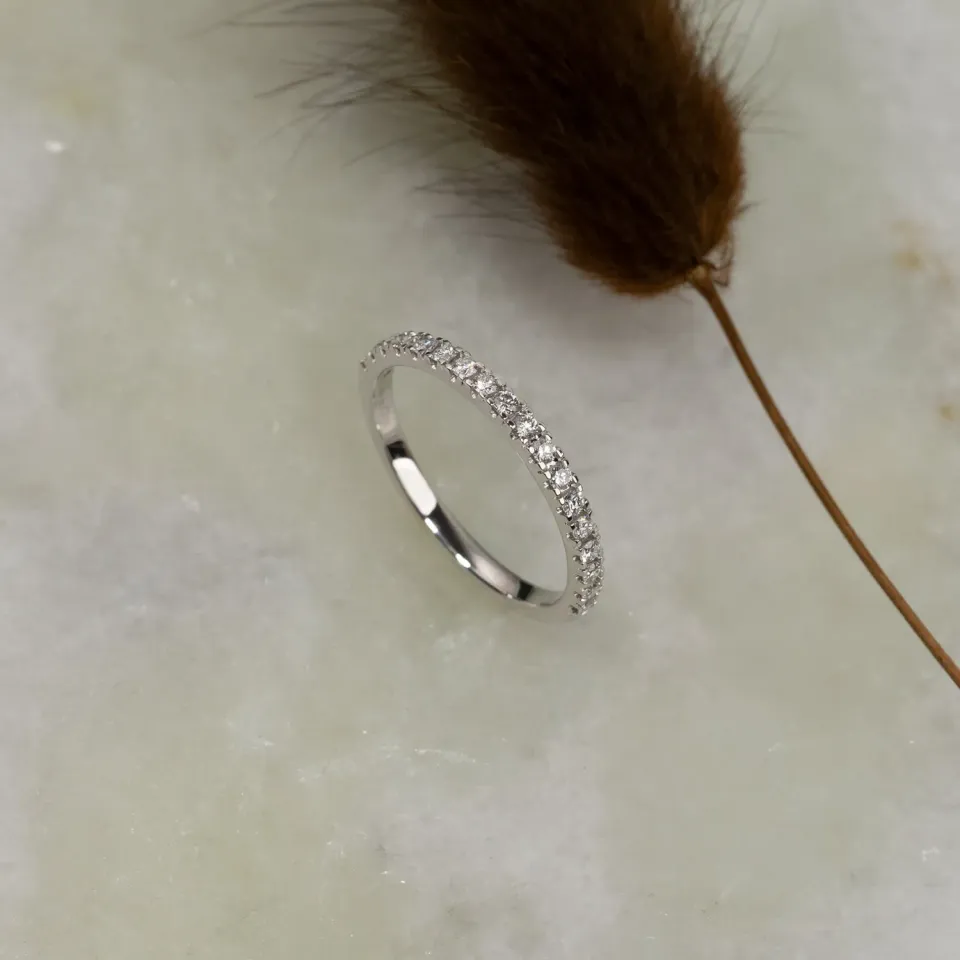 Sisi Copenhagen Alliance lab-diamantring 0,25ct hvidguld