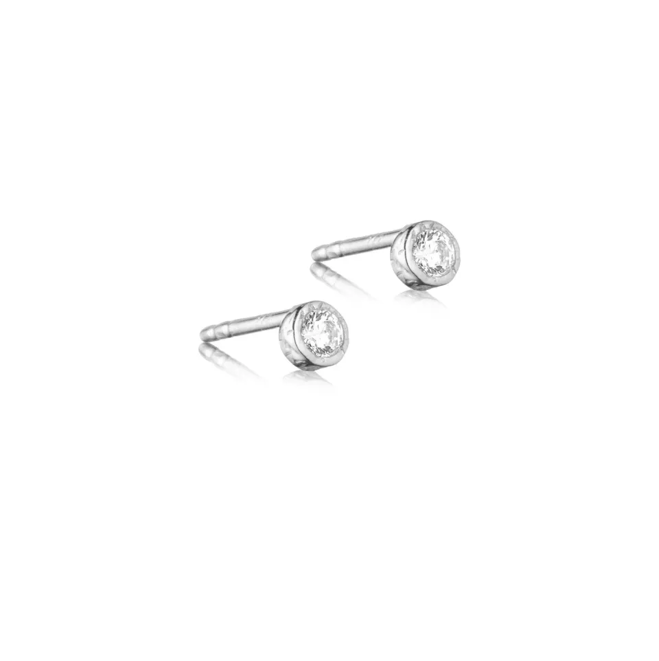 ByKjærgaard Romance ørestik sølv zirkonia